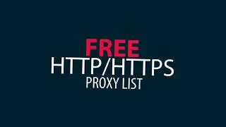 Free Proxy IP List HTTP