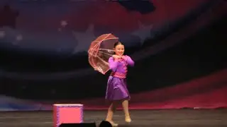 Victoria G - Petite Novice Tap Solo "Umbrella"