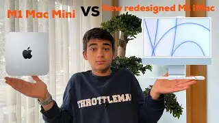 New M1 iMac vs M1 Mac Mini-Fight!