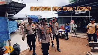 MONITORING ANGKUTAN LEBARAN #polisi #tembilahan #inhil