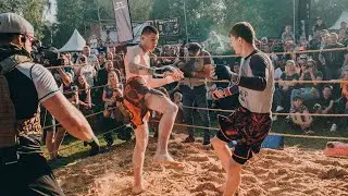 MASON'S EYE vs Thai Fighter !!! Russian Style !!