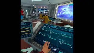 VR Gamplay Star Trek Bridge Crew StarTrek Engineer on USS AEGIS Quest 2