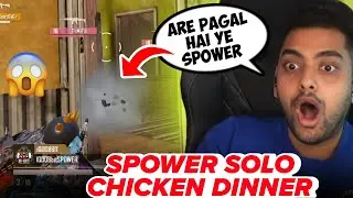 Aman Shocked by Spower Solo Chicken In IQOO Lan