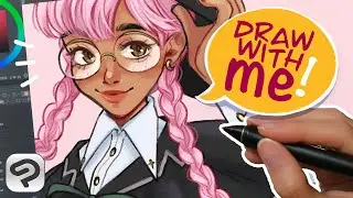 Draw With Me # 09 | Let's Kickstart 2023 with Character Art