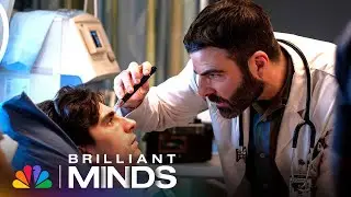 Doctor Decodes Scrambled Message from Waking Coma Patient's Blinking Eyes | Brilliant Minds | NBC
