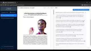 ChatPDF | AI tool | PDF read නොකර Content එක​ දැනගමු
