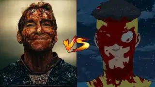 HOMELANDER vs INVENCIBLE ¿Quién gana?