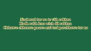 Jab Tak Hai Jaan - Heer Lyrics 720p