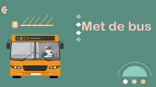Met de bus (
