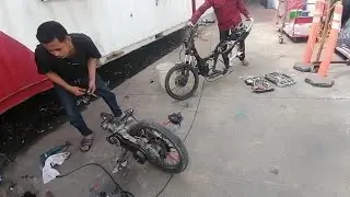 HIDUP KAN KEMBALI MOTOR YANG TERBELANGKAI LAMA ( nouvo z)
