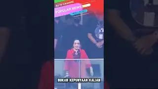 PDI-P MEGAWATI SINDIR KERAS KE PEMERINTAH JOKOWI