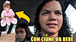 😩ELA TÁ COM CIÚMES DA BEBÊ REBORN DA IRMÃ |TÁ DIFÍCIL!!