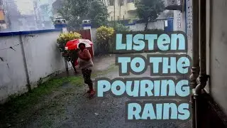 Sound of Kolkata Rains, I'm addicted 🫠 #dana