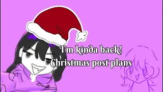 I’m Back! Back with Christmas plans 🎄