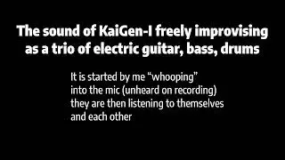 The Automation of Surprise: Free Jazz Trio Example