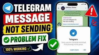 Telegram Message Not Sending? Fix It in Just 2 Minutes(100% Working) | Android 2026