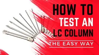 How to test a LC column?