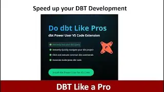 dbt Power User extension for VS Code | Accelerate your dbt development like Pros | dbt