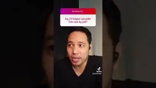 CV ga pake foto.Gimana ?
