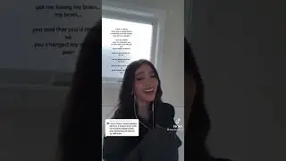 Faouzia singing a completely new song for a fan on TikTok🎶| pt.2  | YOU HAVE TO LISTEN TO IT!!🤯