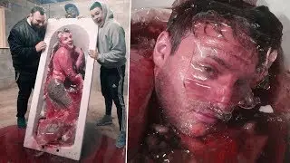 I SET MYSELF IN JELLO OVERNIGHT (got stuck)