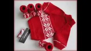 Свитер для собаки и пинетки-ботиночки (Knitting for dogs)