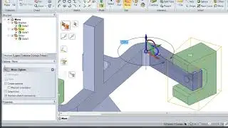 Move components and Trajectory ||Ansys SpaceClaim Tutorial 
