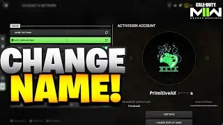 How to Change Your Activision Name in MW2! (Change Activision ID In Game!)