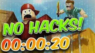 WINNING ROBLOX ARSENAL GAME IN 20 SECONDS (NO HACK)