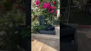 LUXURY GARDEN FOUNTAİN / LÜKS BAHÇE ŞELALESİ #garden #landscape #architecture #luxury