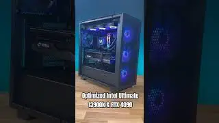 Optimized Intel Ultimate PC Build NZXT H7 Flow 13900k + RTX 4090 