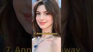 Top 10 most popular actress in Hollywood. #shorts #hollywood
