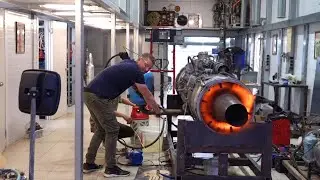 GTU-1000 turbine of MEGAWATT class - simple start-up at home