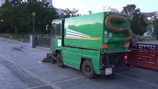 Воздуховод из полиуретана на уборочной машине
