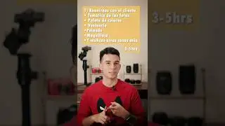 ¿Que incluye UNA HORA de TRABAJO FOTOGRAFICO?📸🔥 (Parte 1) #aprendefotografia #educación