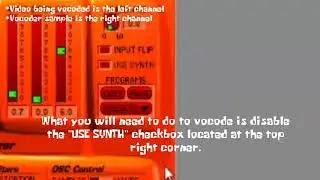 How to vocode like on Audacity using Orange Vocoder