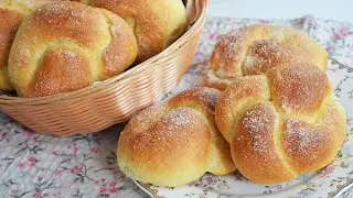 Простой рецепт сдобной выпечки.😘 БУЛОЧКИ С САХАРОМ | BUNS WITH SUGAR