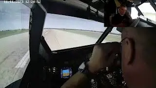 Dream Aero. Boeing 737-800. Барнаул. Посадка на ВПП06.