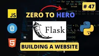 How to Build a Website with Python & Flask - Step-by-Step Guide for Beginners