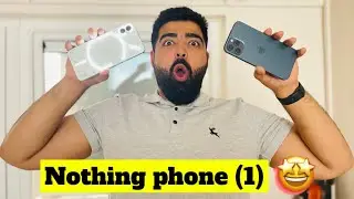Nothing Phone (1) Unboxing & 1st look - is it better than iPhone? 🤔