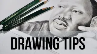 IMPROVE YOUR REALISTIC GRAPHITE DRAWINGS!! | 4 Techniques and Tips for Graphite Drawing
