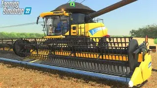 FIRST HARVEST IN CAMPO NOVO || SANTO INÁCIO || FARMING SIMULATOR 22 || 