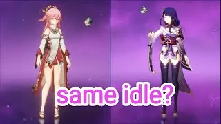 Yae Miko idle leak - same as shogun?