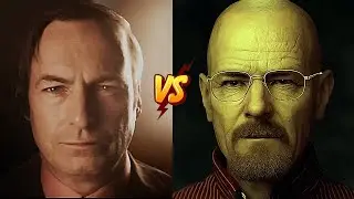Staring Contest - Saul Goodman vs. Walter White
