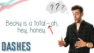 DASHES | English Lesson