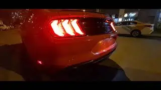Ford Mustang ecoboost MBRP racing series exhaust sound
