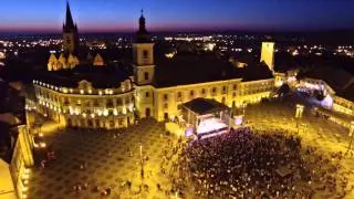Friday night above Sibiu / www.sibiul.ro