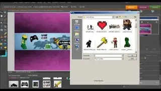 Minecraftlı Youtube kapak resmi yapımı #1