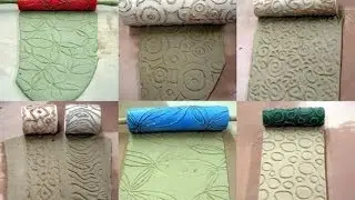 Como fazer textura com rolo