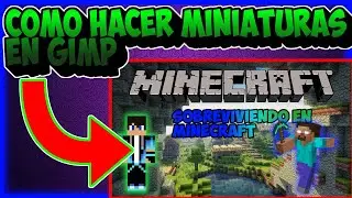 Cómo hacer BUENAS miniaturas para YOUTUBE en GIMP